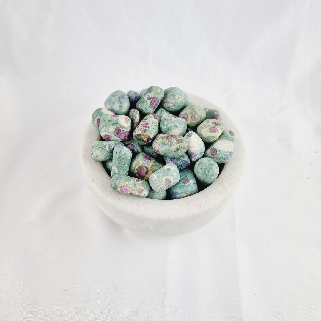 Ruby in Fuchsite Tumbleds