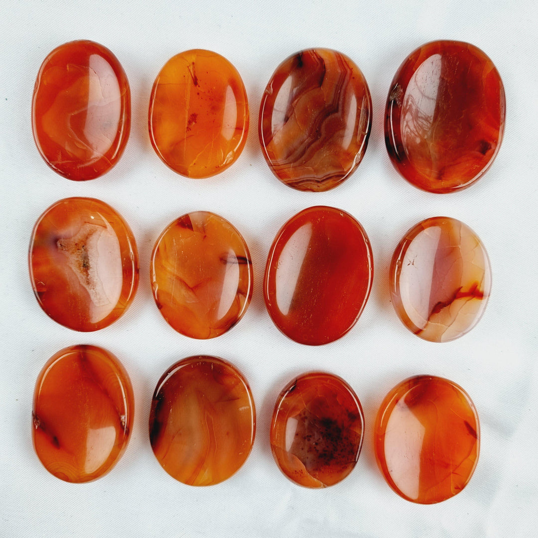 Carnelian Worry Stone — The Creative Fire