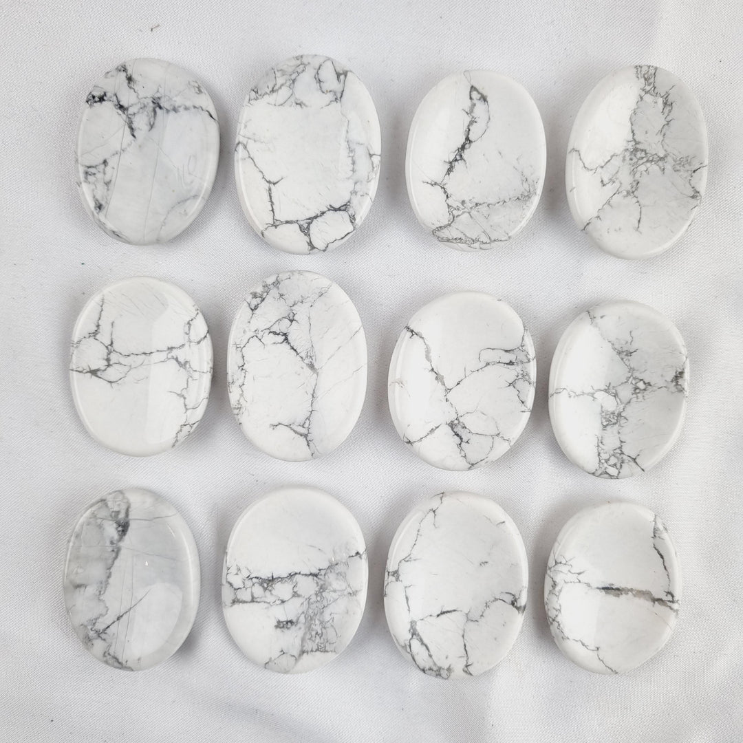 Howlite Worry Stone