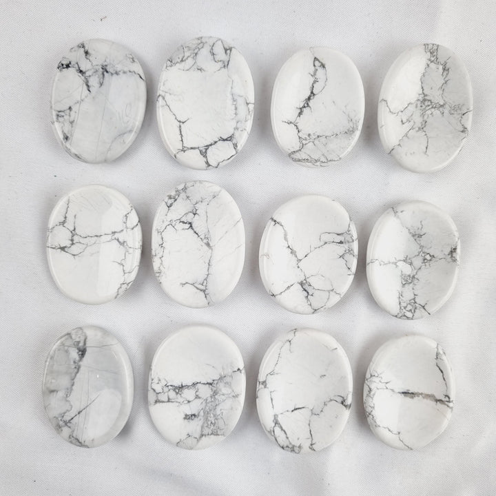 Howlite Worry Stone