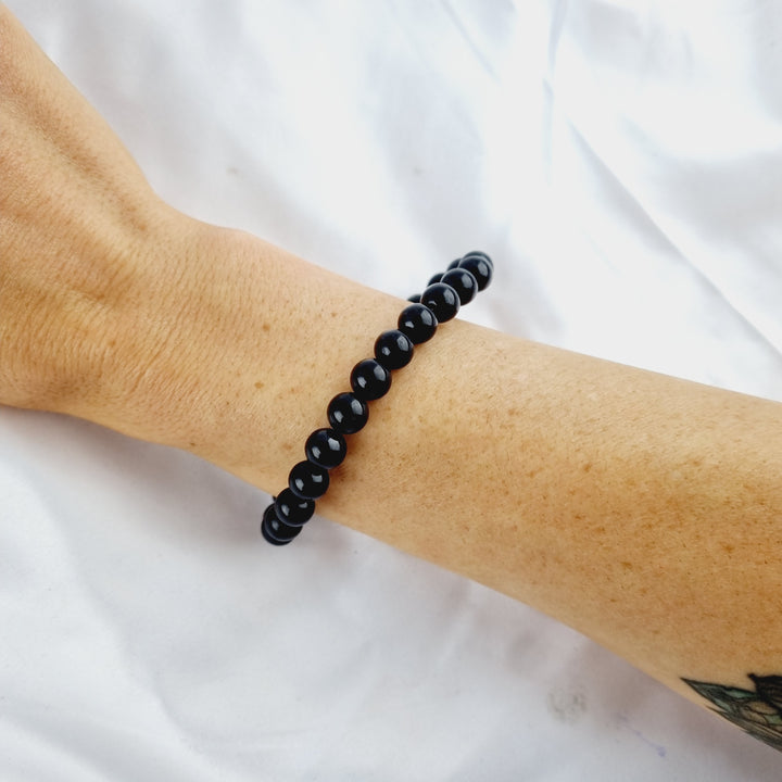 Black Tourmaline Bracelet - 8mm
