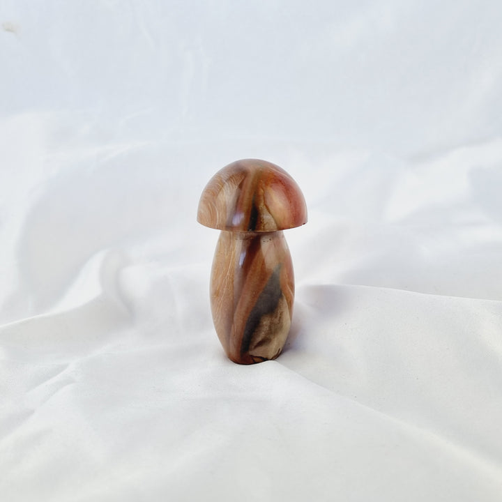 Polychrome Jasper Mushroom