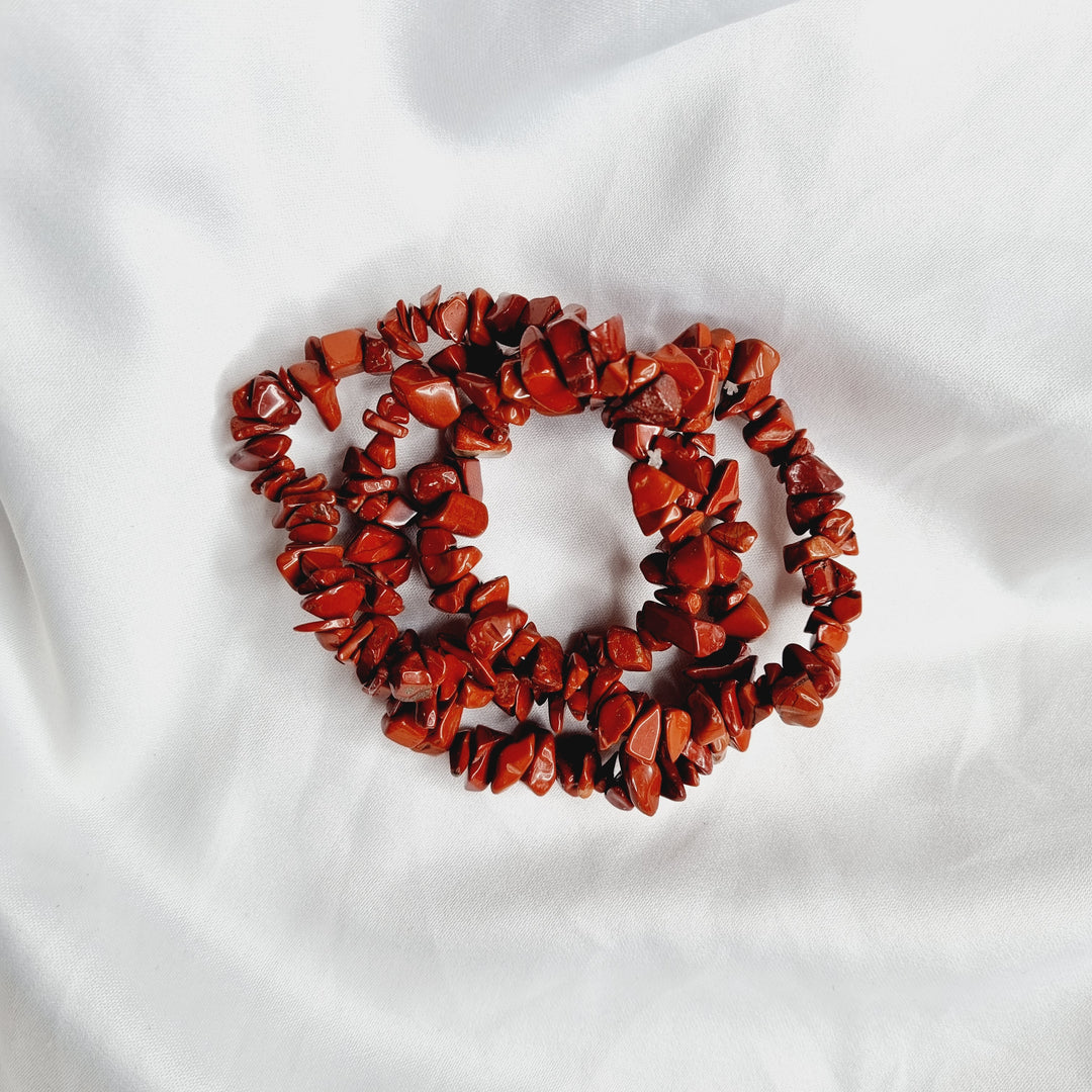 Red Jasper Bracelet - Chip #1