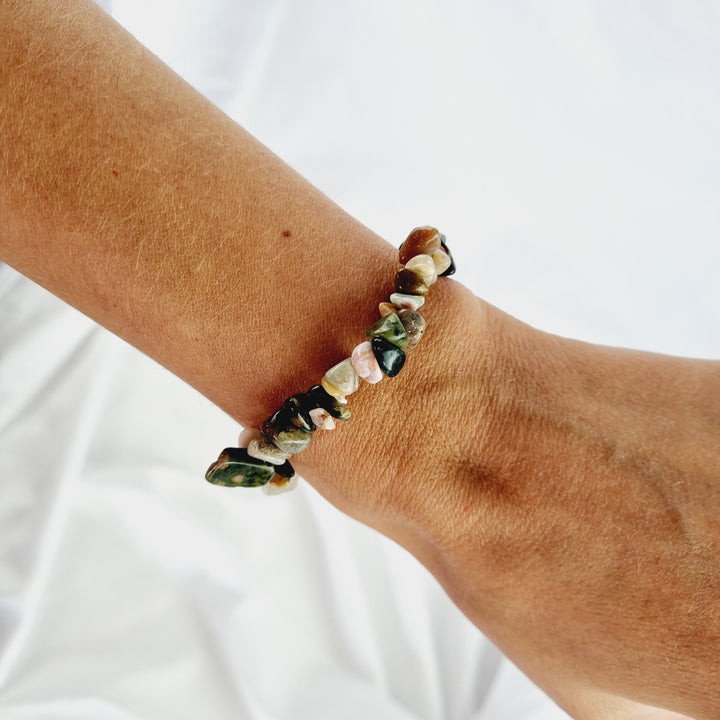 Ocean Jasper Bracelet - Chip