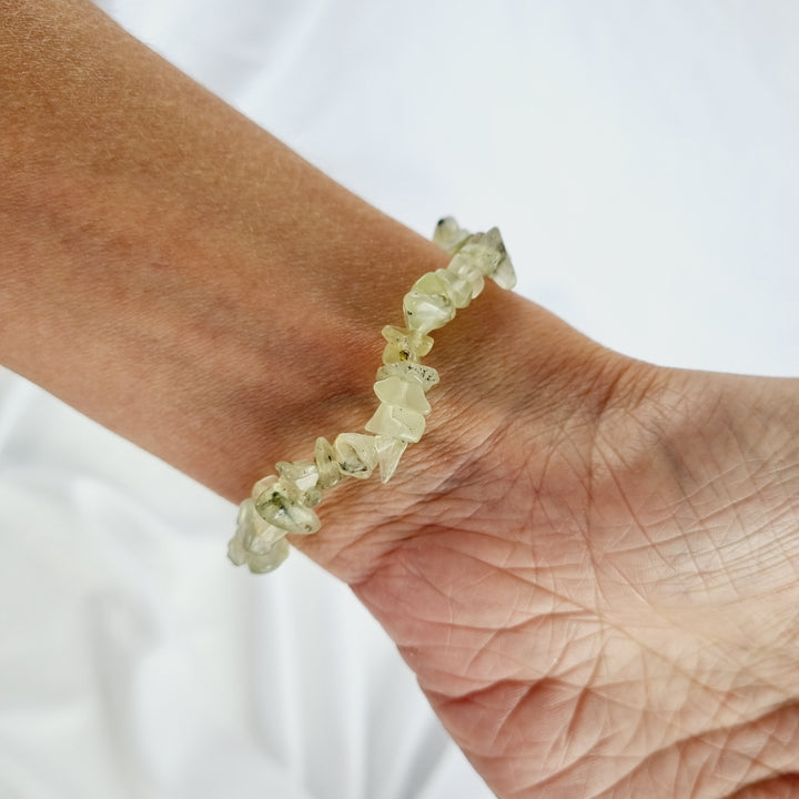 Prehnite Bracelet - Chip