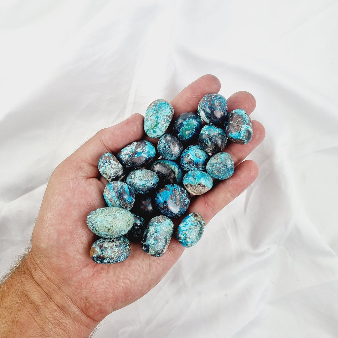 Chrysocolla Tumbleds