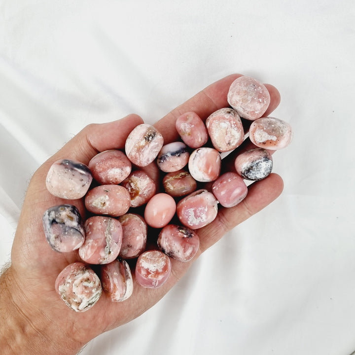 Pink Opal Tumbled Stones #1