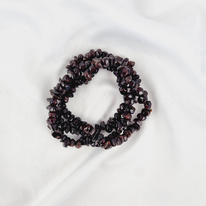 Garnet Bracelet - Chip