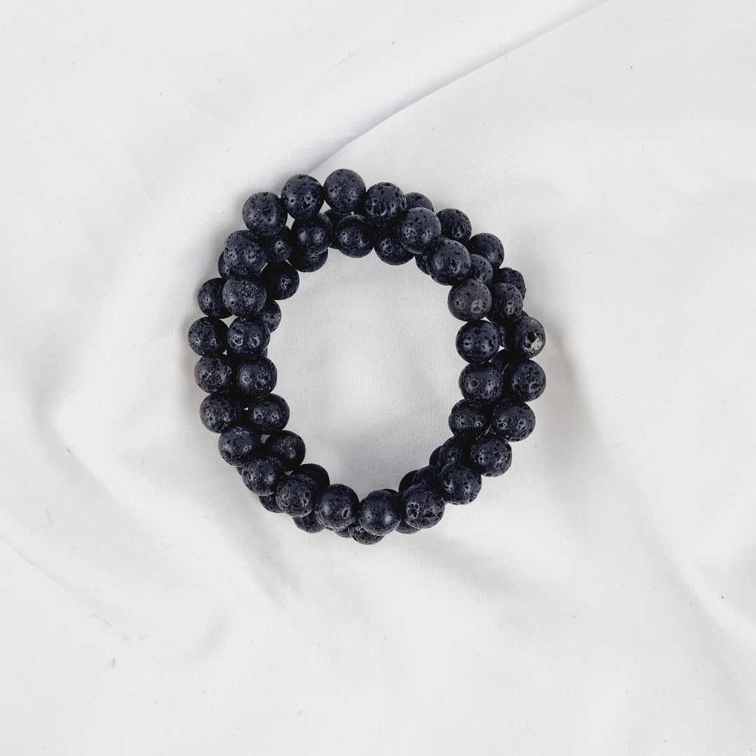 Lava Stone Bracelet - 8mm