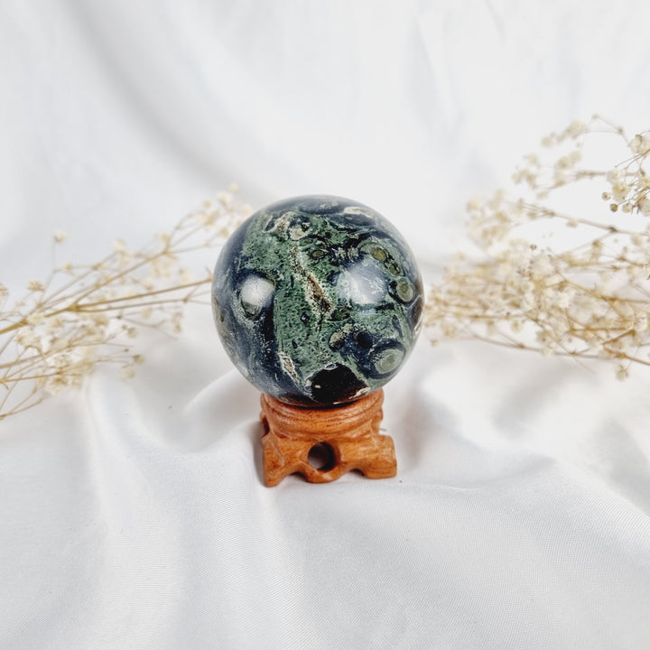 Kambaba Jasper Sphere