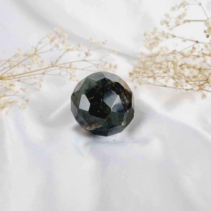 Labradorite Faceted Sphere