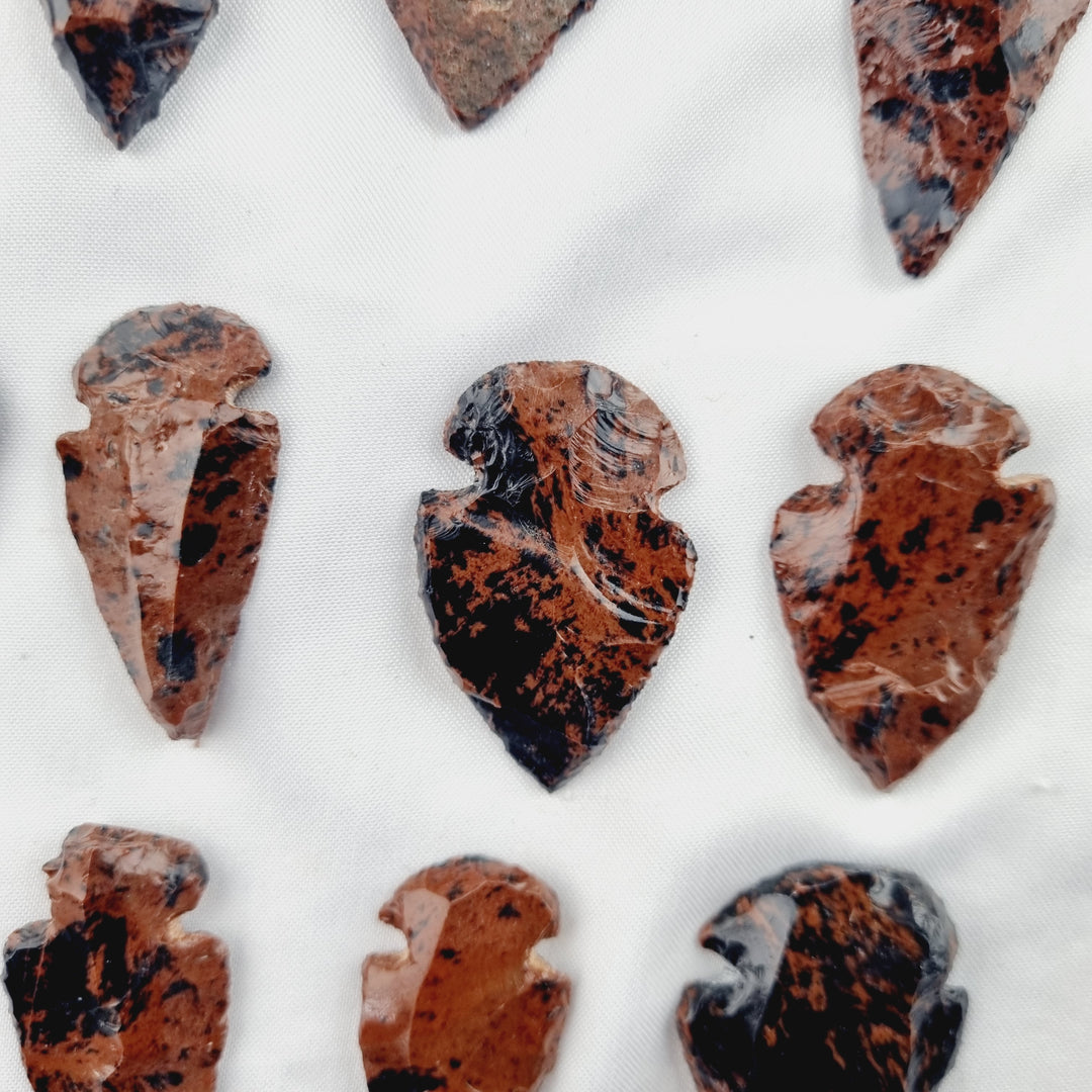 Mahogany Obsidian Arrowhead