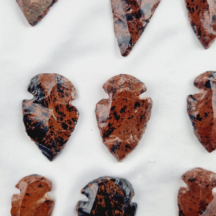 Mahogany Obsidian Arrowhead