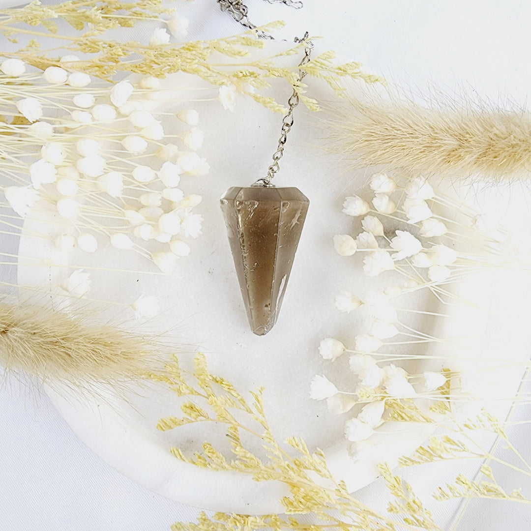 Smoky Quartz Pendulum