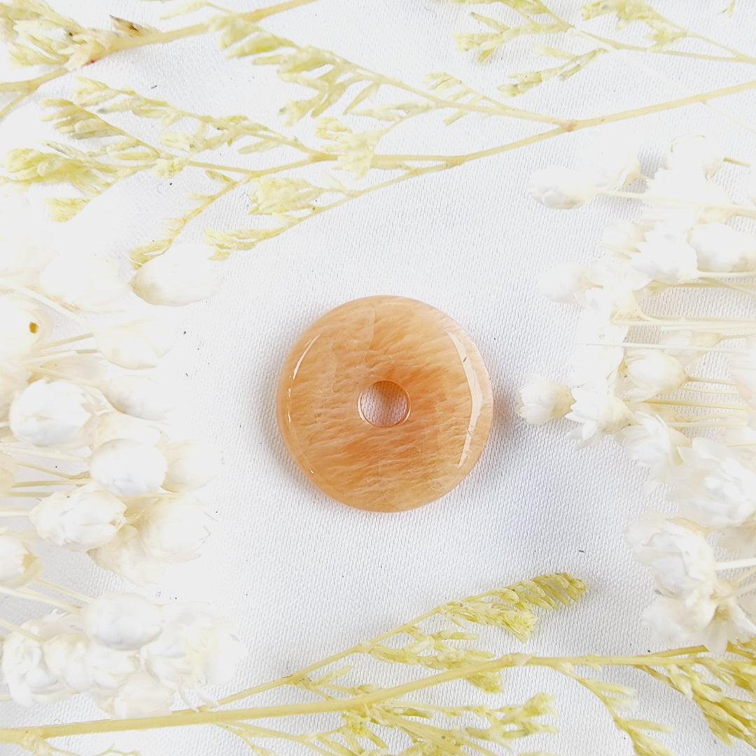 Peach Moonstone Donut