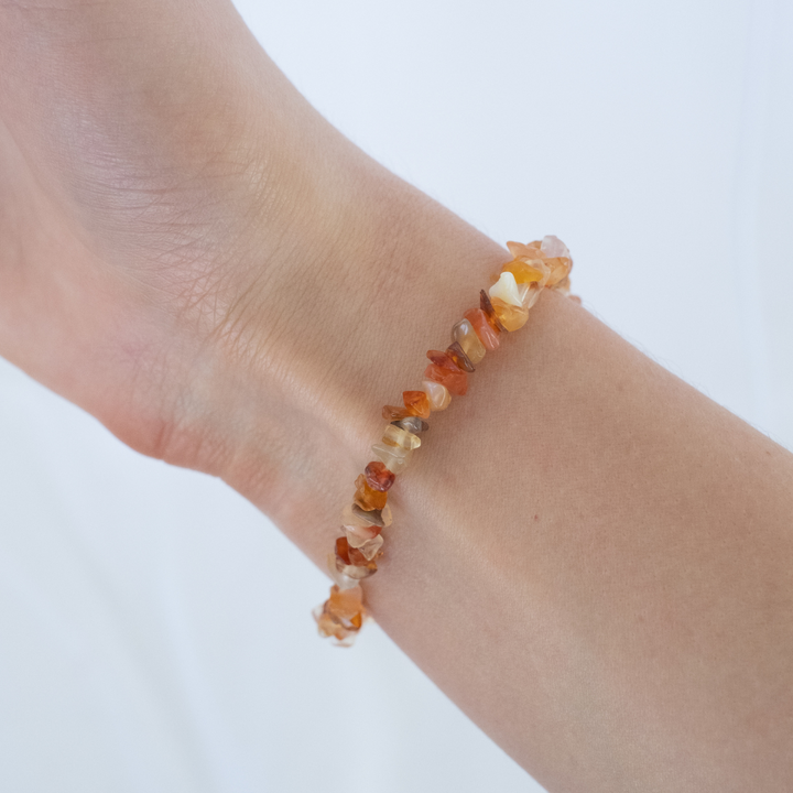 Carnelian Bracelet - Chip