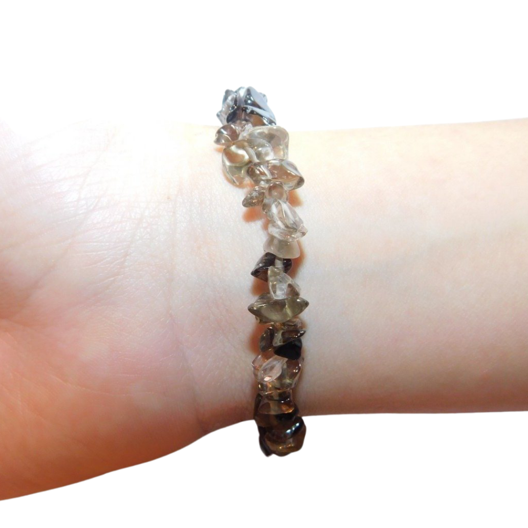 Smoky quartz bracelet - Chip